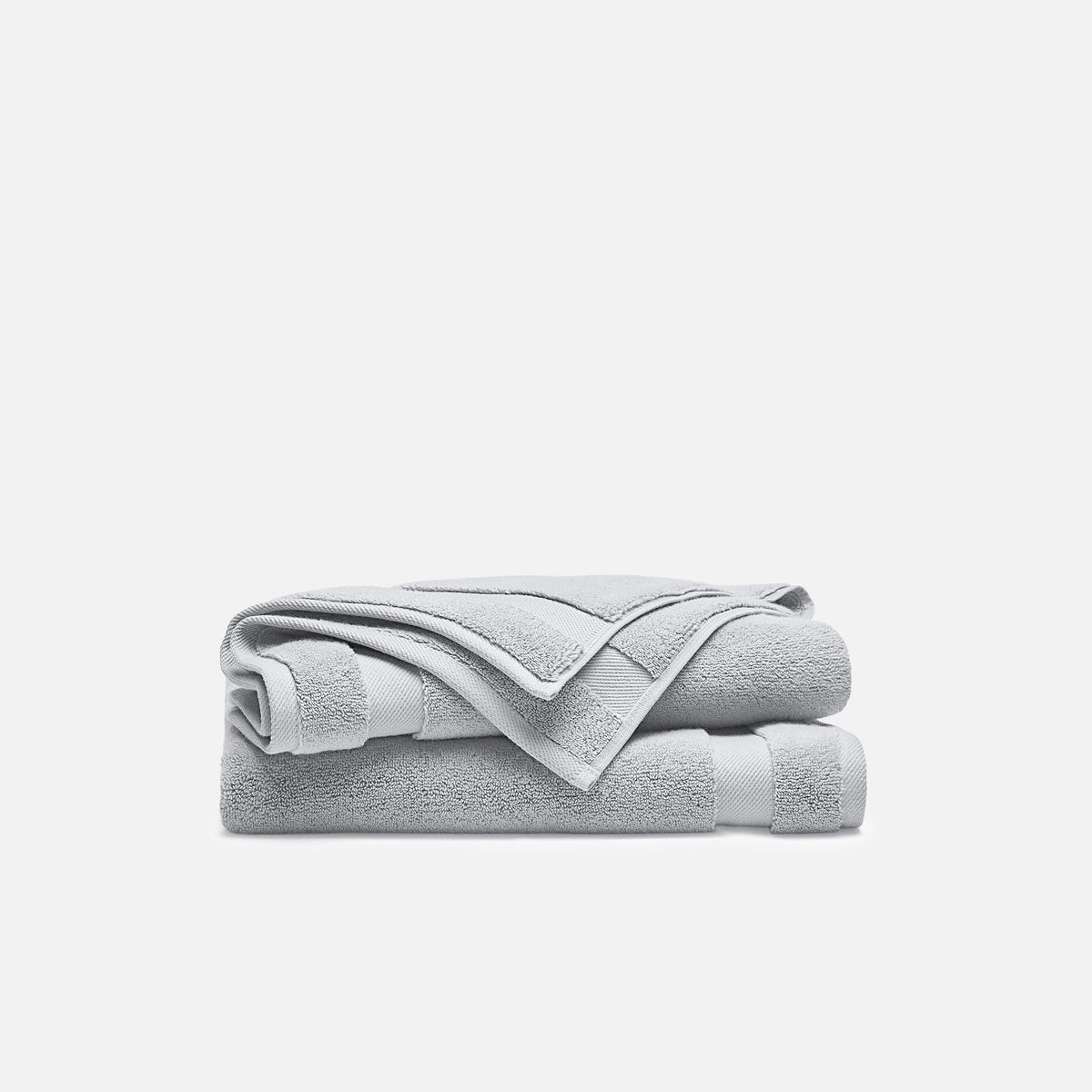 Super-Plush Turkish Cotton Hand Towels Set of 2 - Pewter