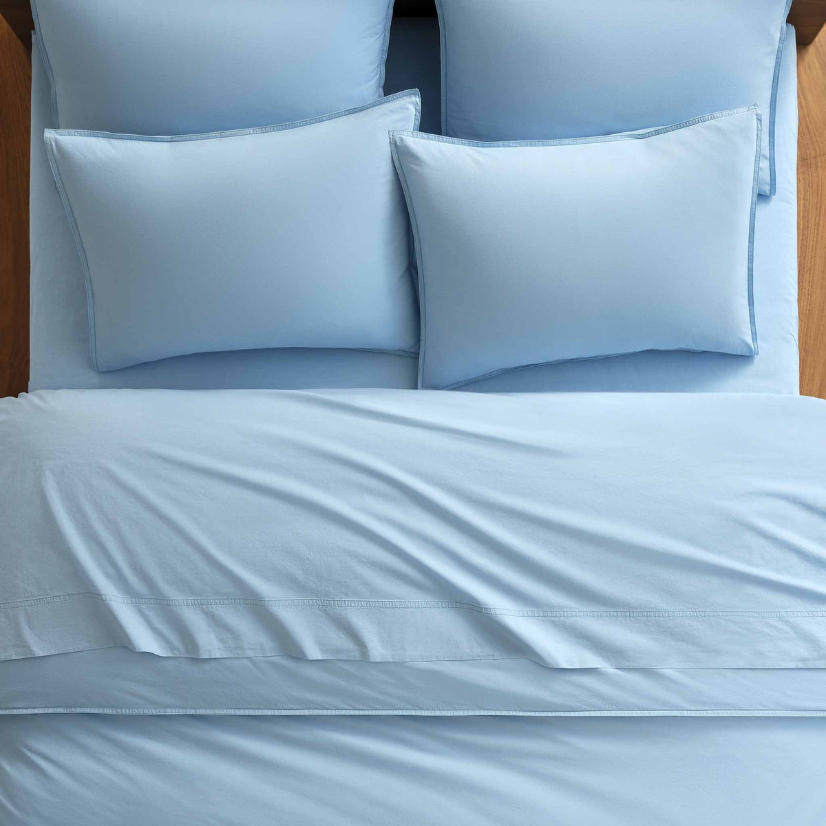Washed Classic Percale Pillowcase Set - Last Call - Image 46