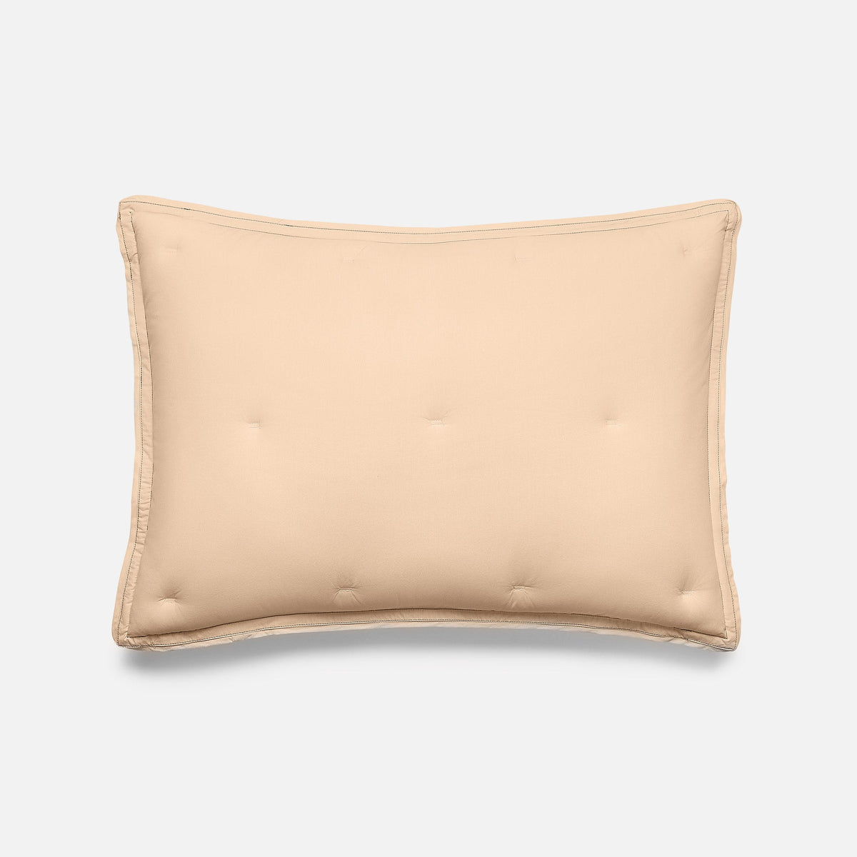 Washed Classic Percale Sham Set - Apricot Chambray