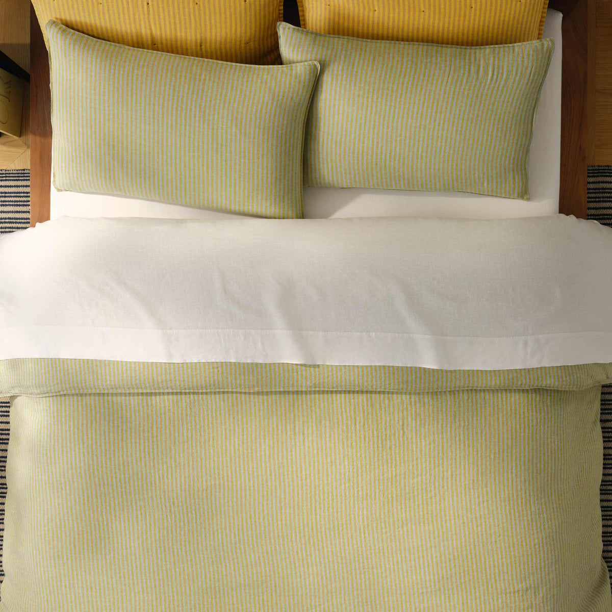 Washed European Linen Duvet Set Bundle - Image 48