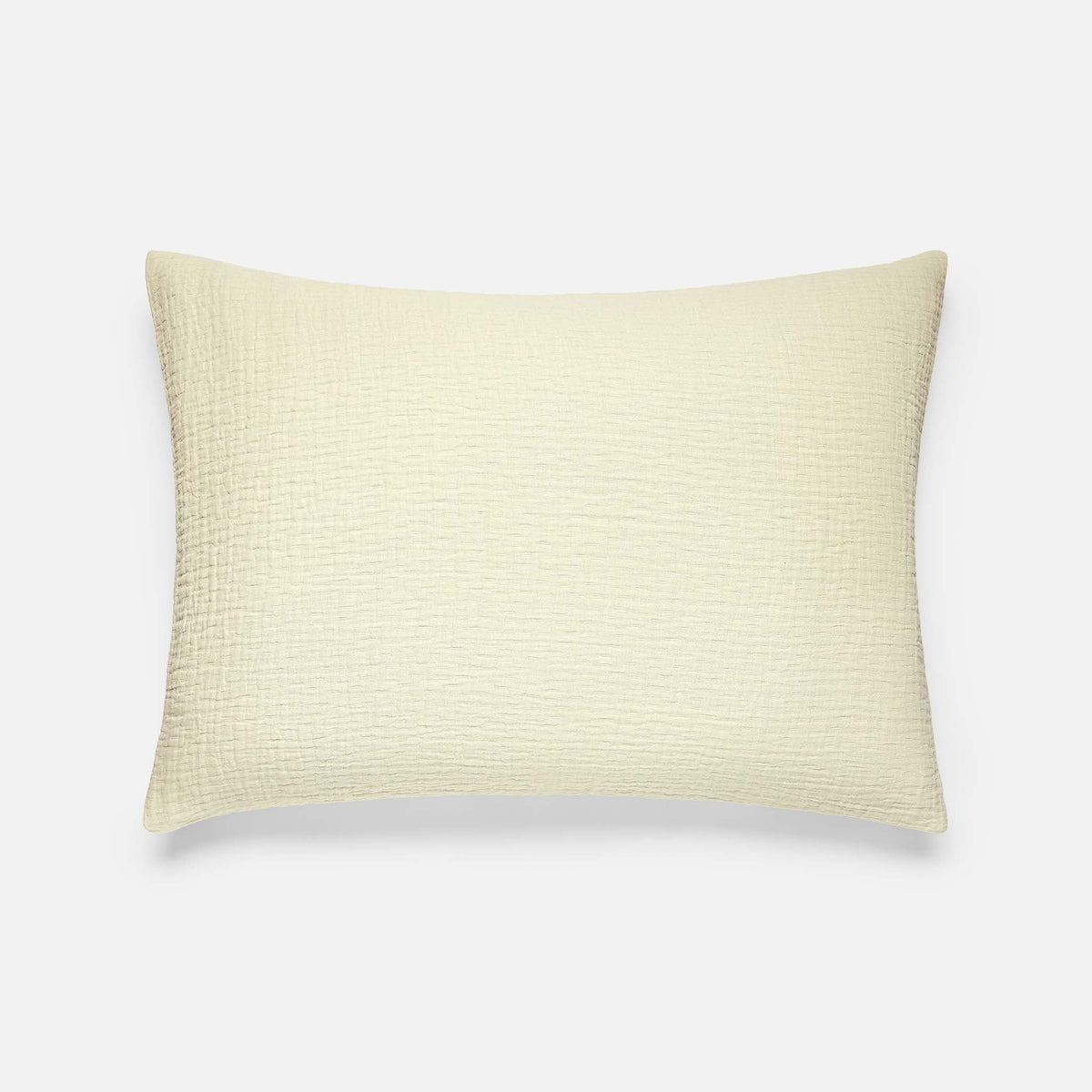 Breezeweave Crinkle Cotton Sham Set - Last Call - Dew