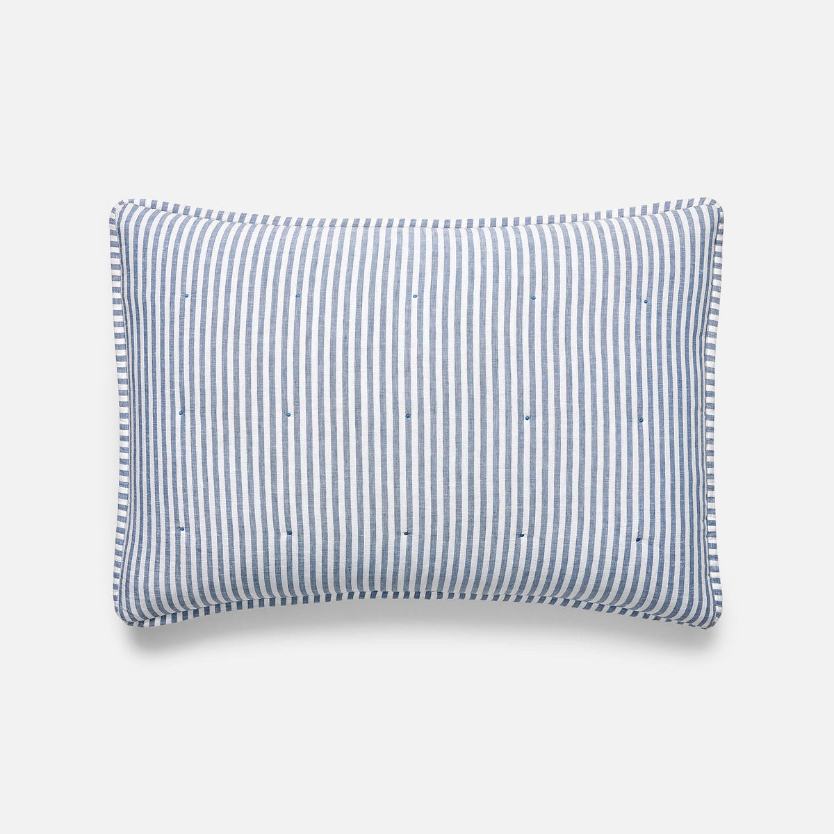 Washed European Linen Quilted Sham Set - Image 30