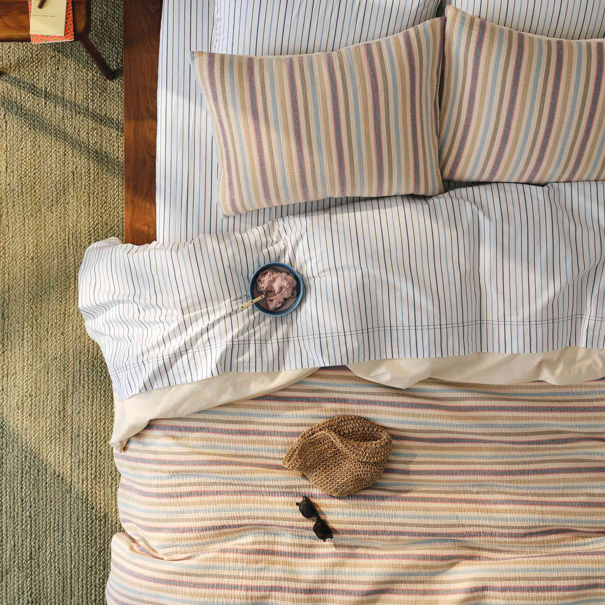 Sunwashed Stripe Duvet Set - Image 3