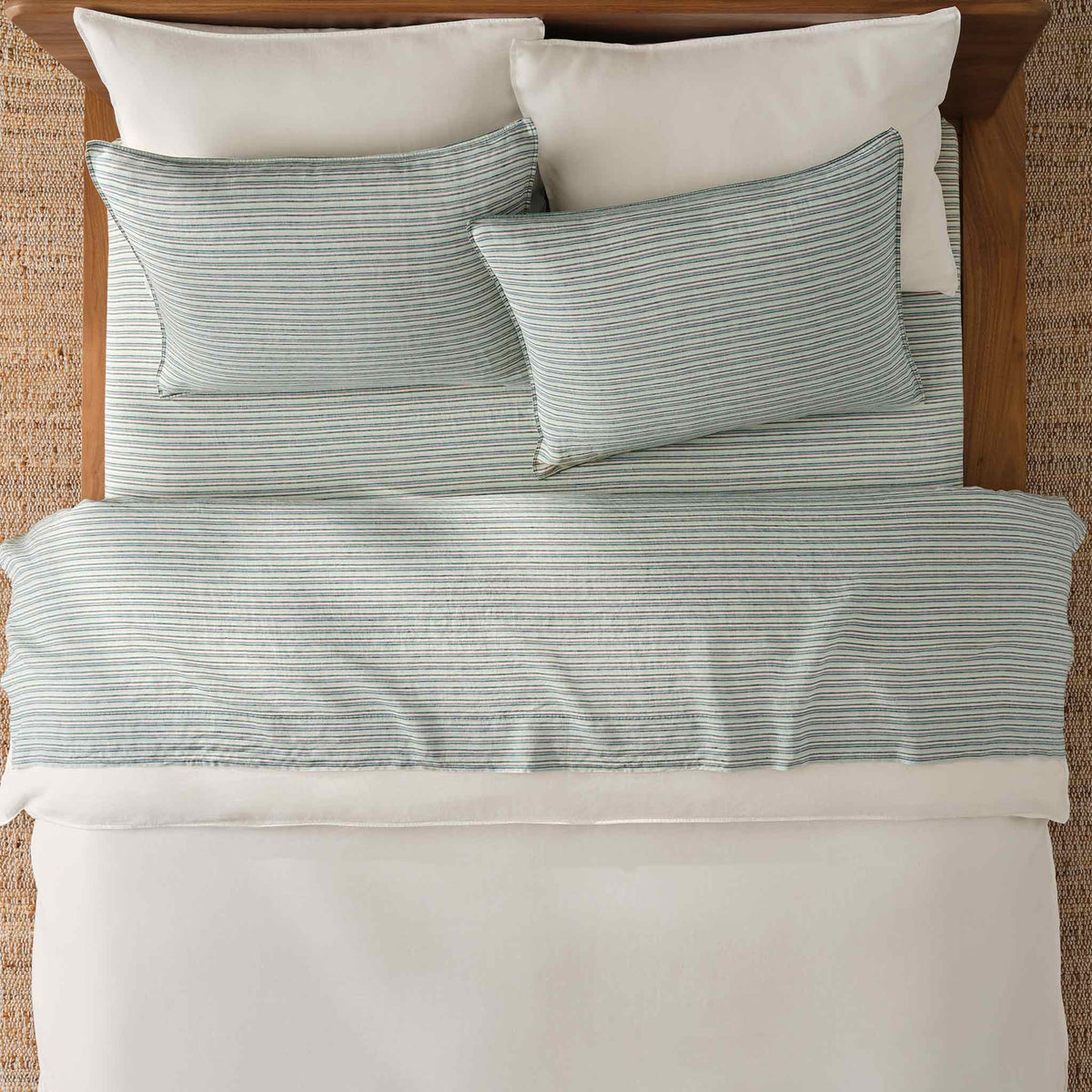 Washed European Linen Core Sheet Set - Image 150