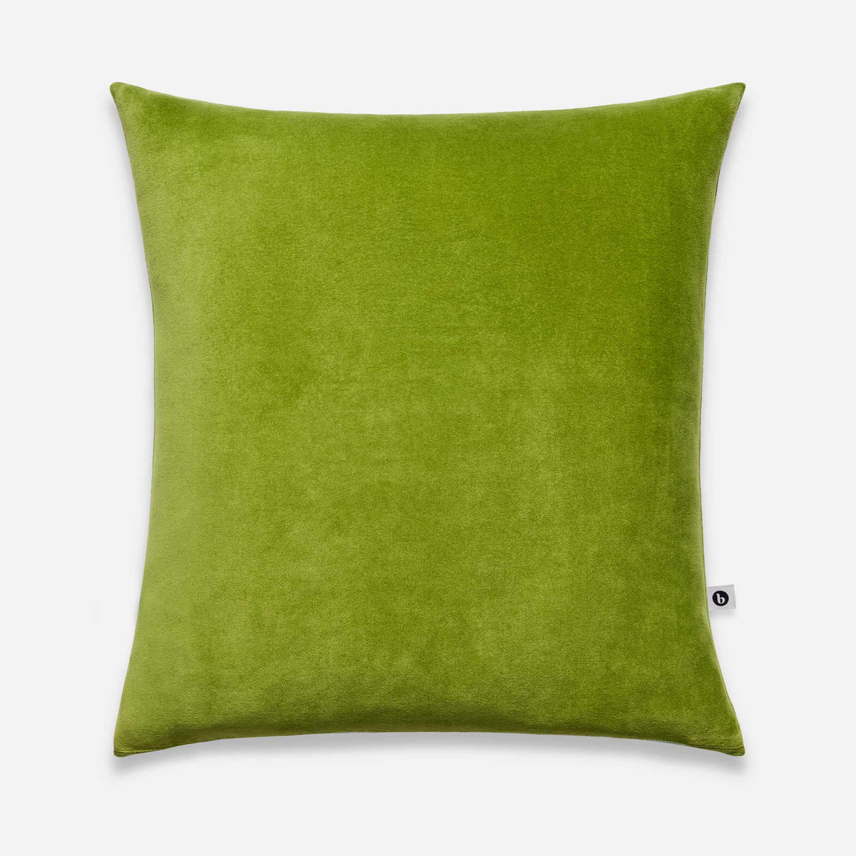 Cotton Velvet Pillow Cover - Algae / Square
