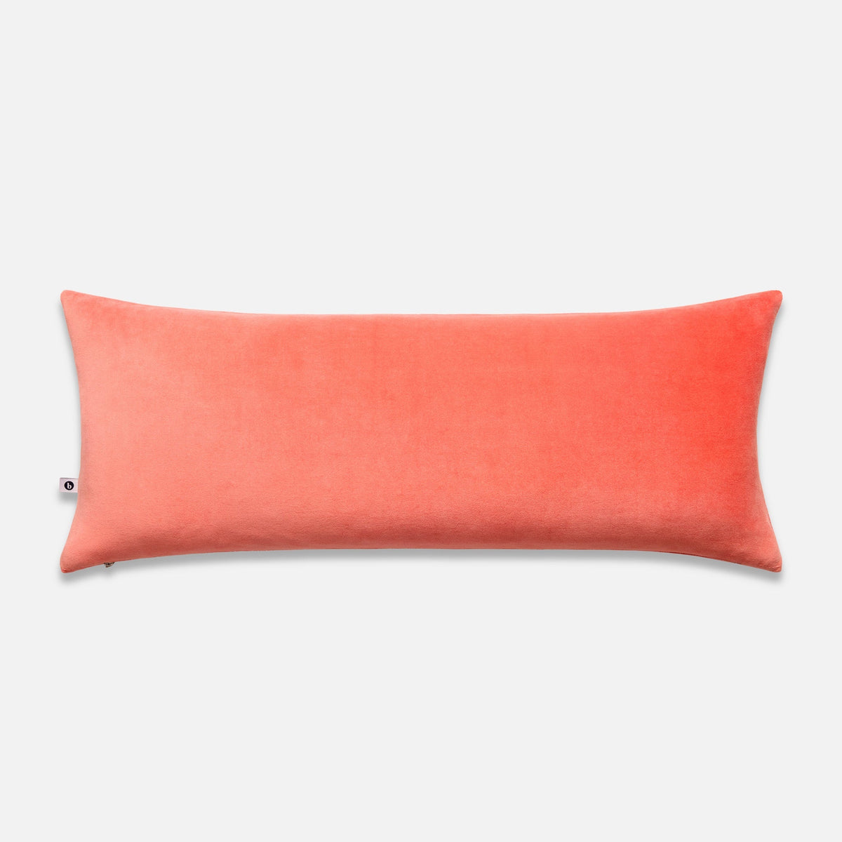 Cotton Velvet Pillow Cover - Flamingo / Lumbar