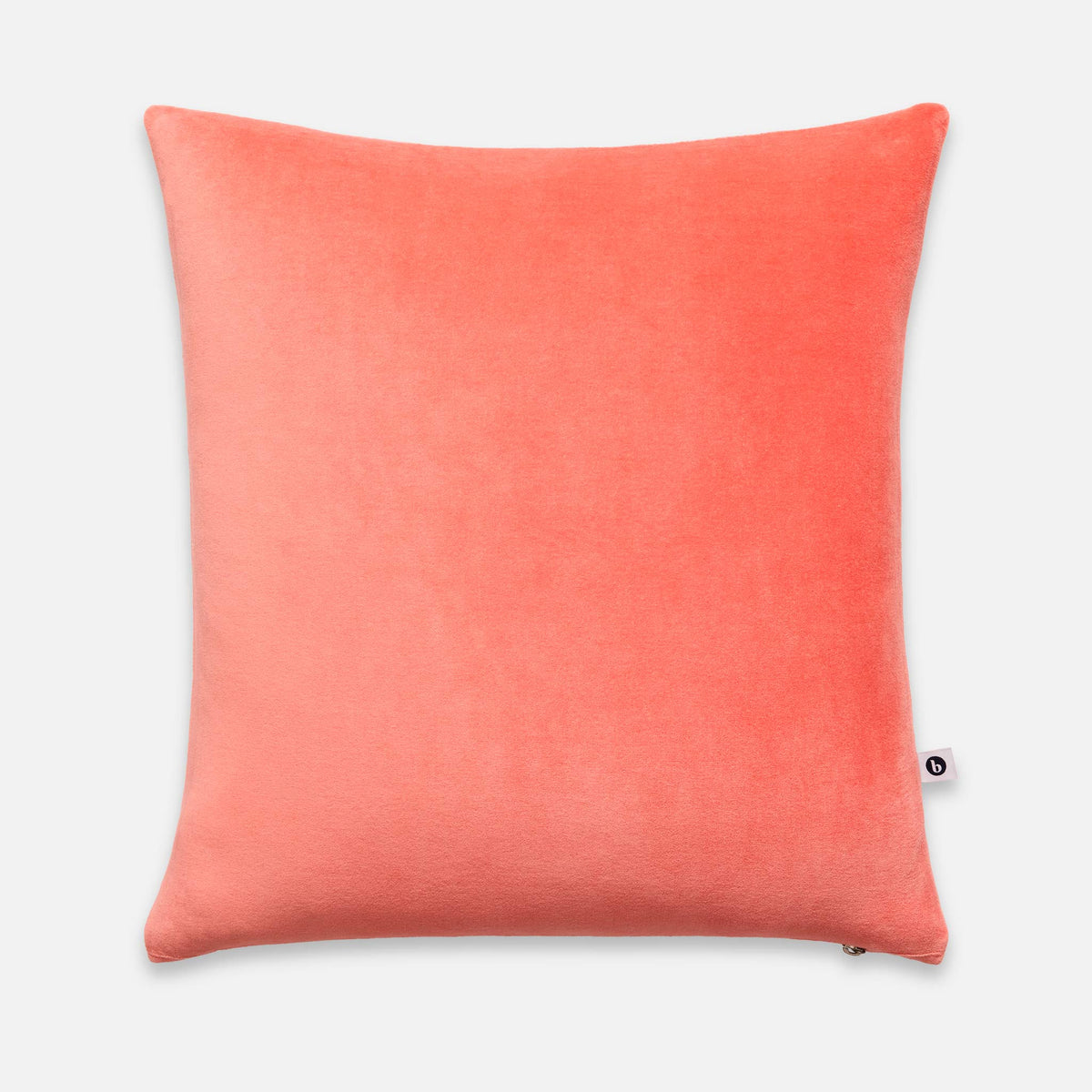 Cotton Velvet Pillow Cover - Flamingo / Square