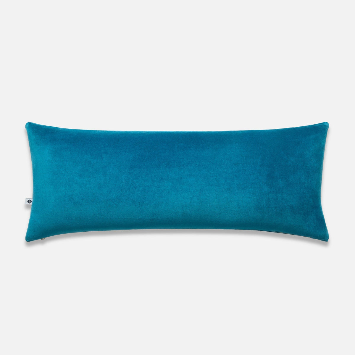 Cotton Velvet Pillow Cover - Seawater / Lumbar