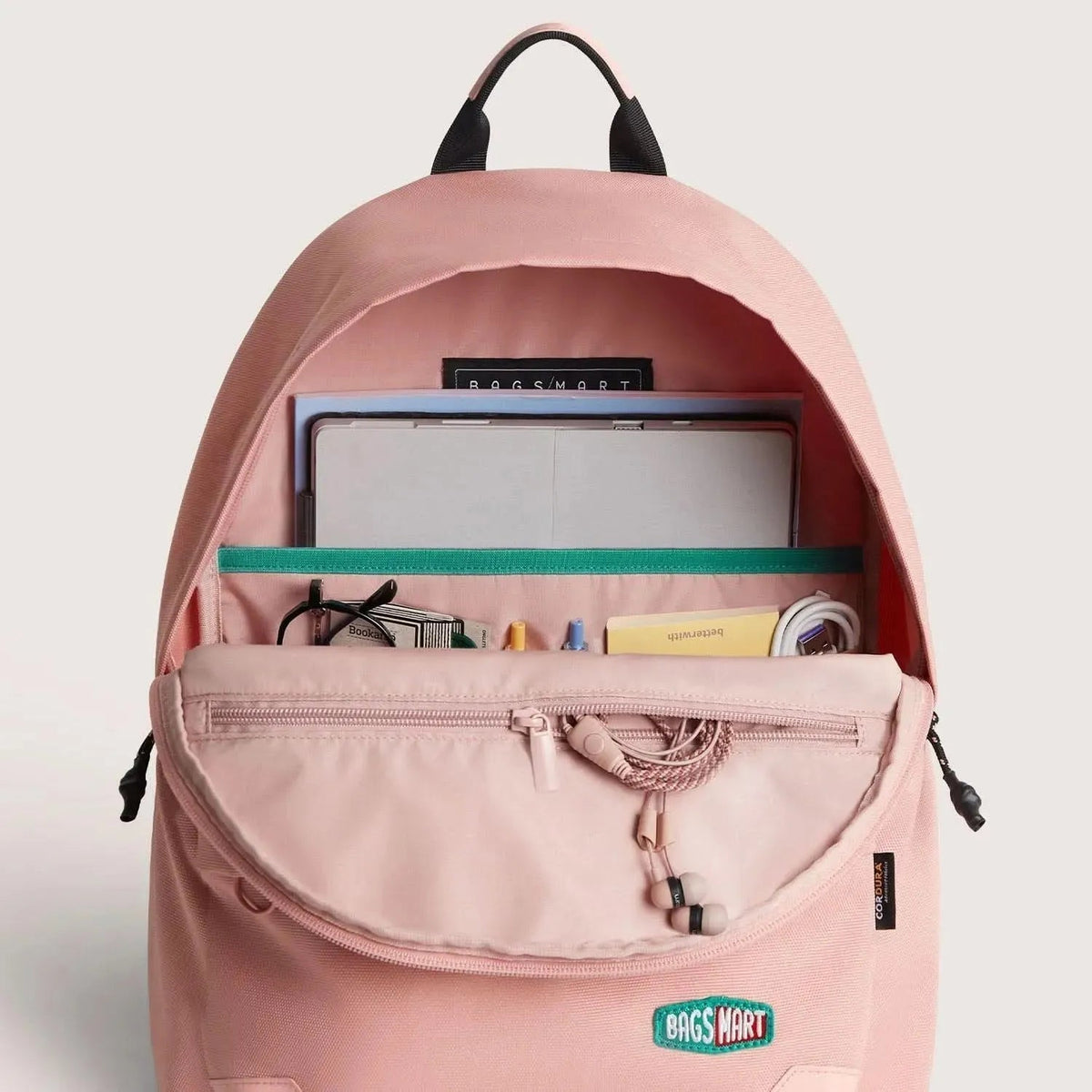 (FREE GIFT）Cordura® Campus Backpack with Laptop Sleeve - Image 5
