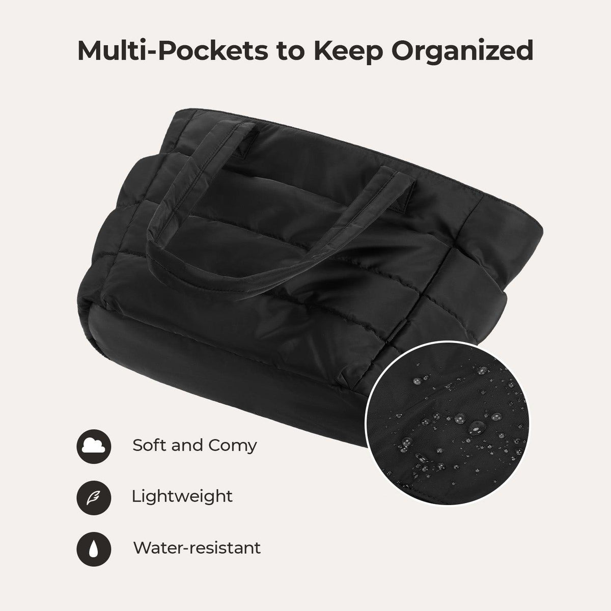 The Bubble 20L Puffy 15.6" Laptop Work Tote - Image 12