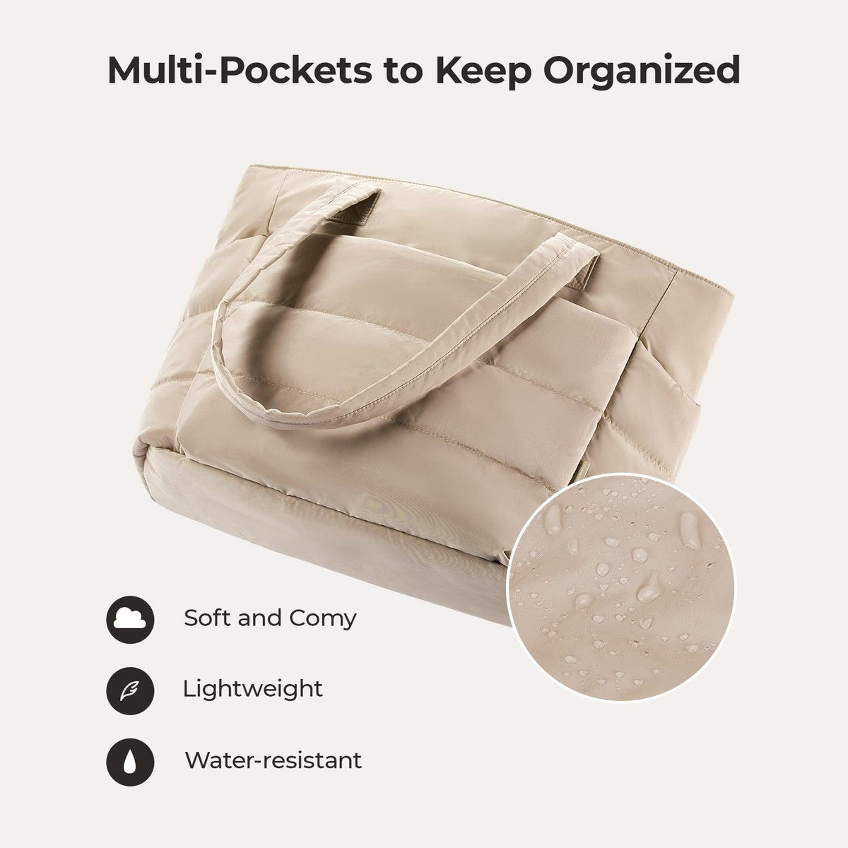 The Bubble 20L Puffy 15.6" Laptop Work Tote - Image 41