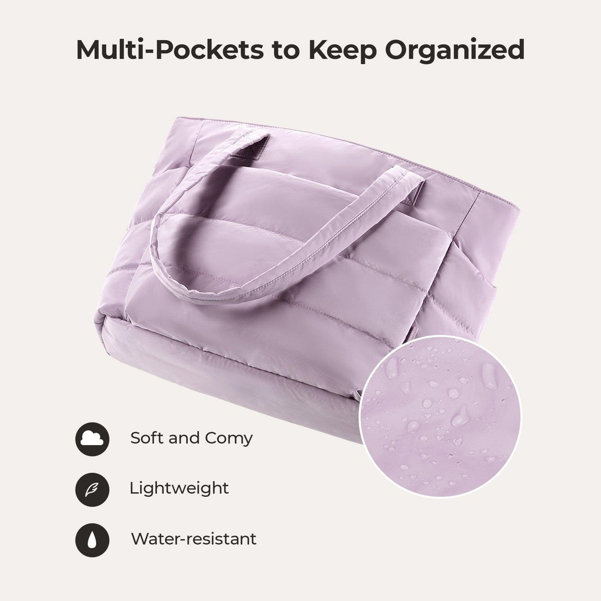 The Bubble 20L Puffy 15.6" Laptop Work Tote - Image 49