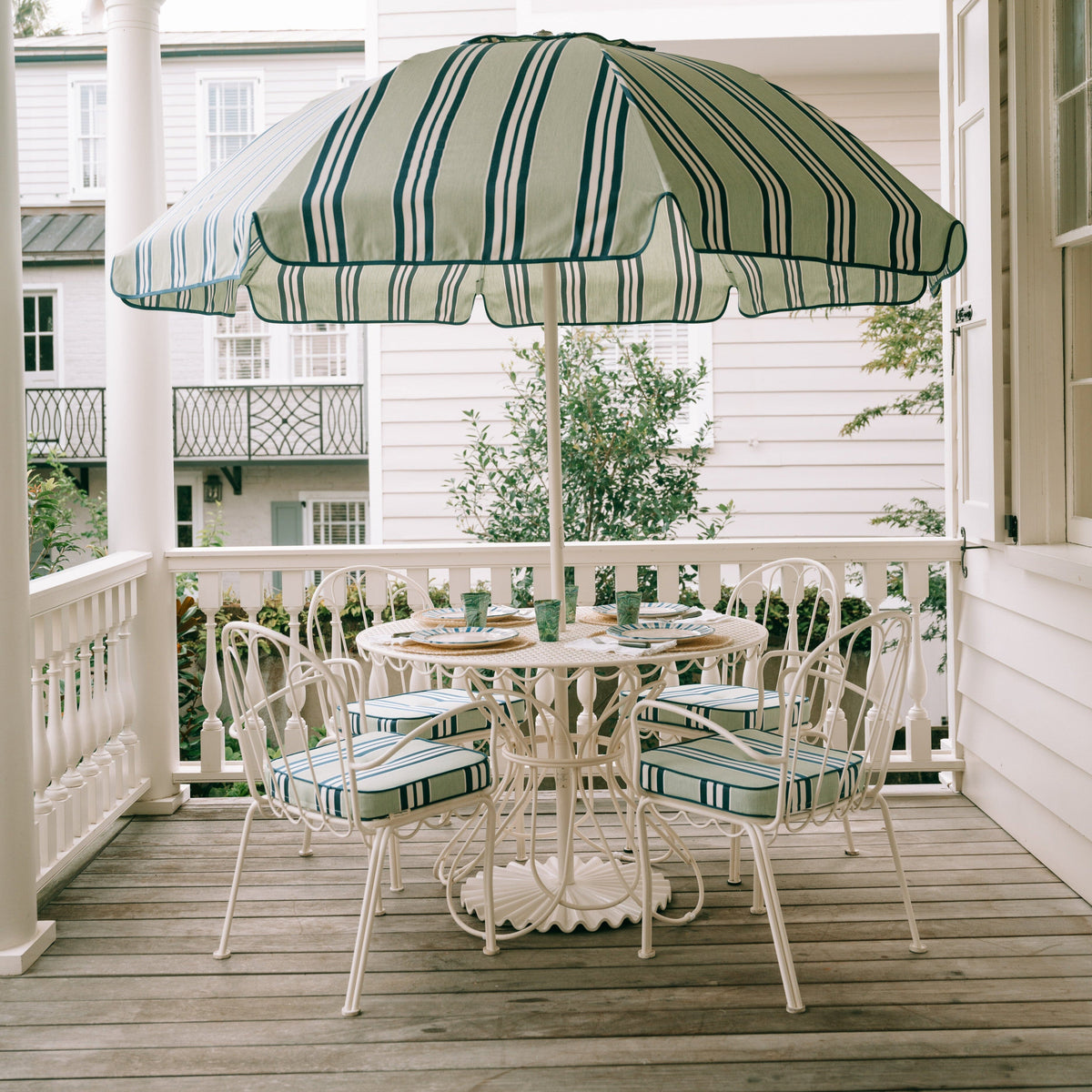 The Al Fresco Dining Chair & Cushion X Julia Berolzheimer - Image 2
