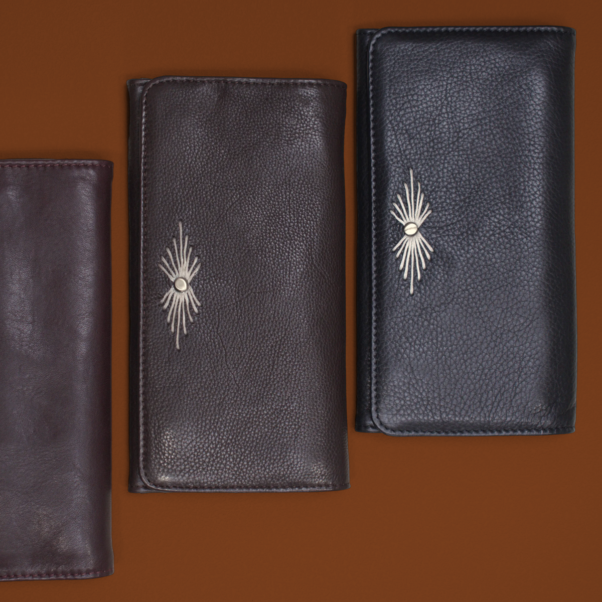 Barb Milled Leather Wallet - Image 14