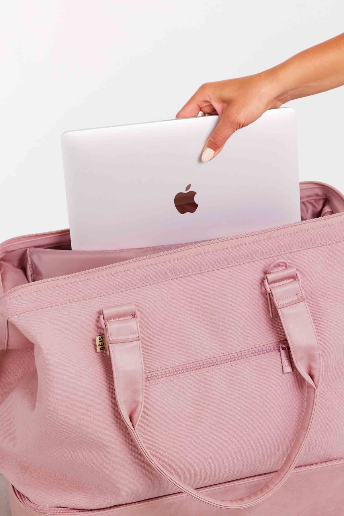 The Mini Weekender in Atlas Pink - Image 7