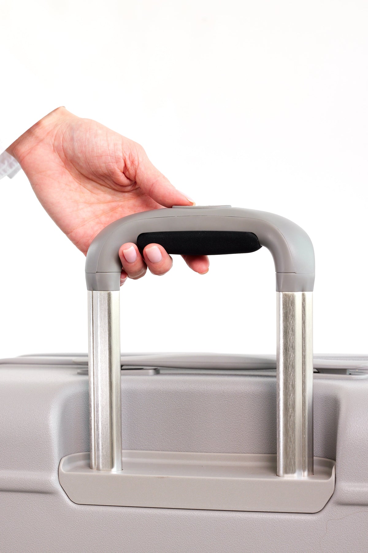 The Medium Check-In Roller in Grey - Image 9