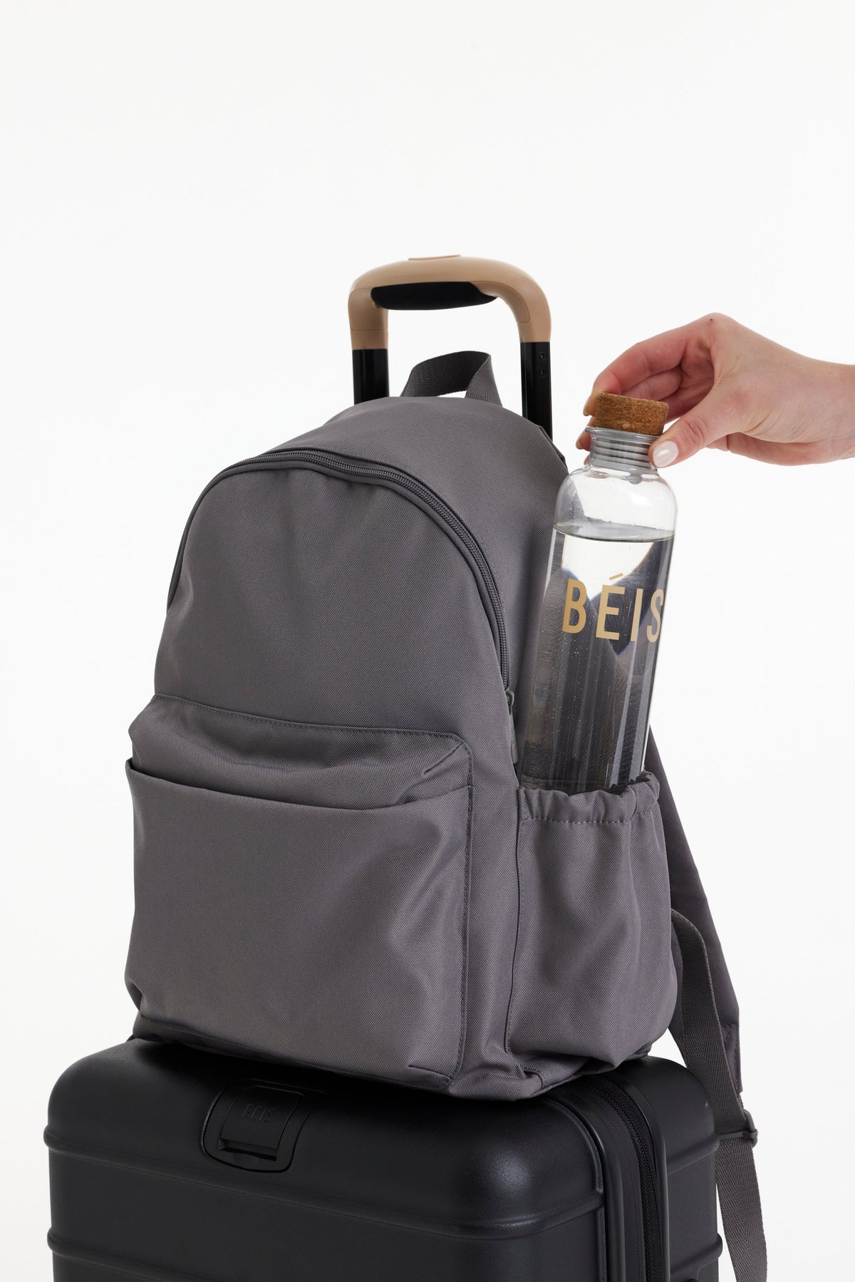 The BÉISics Backpack in Grey - Image 6
