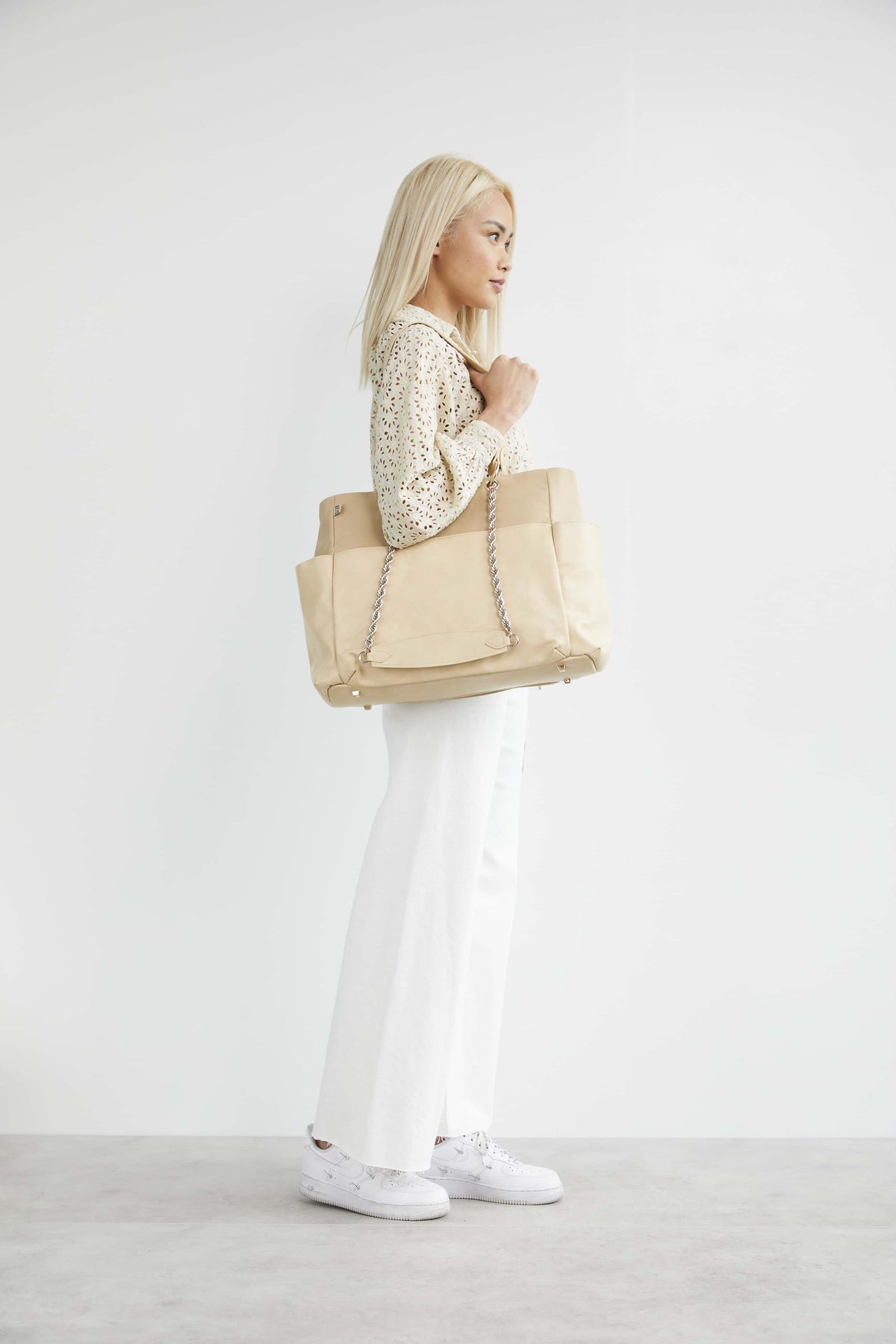 The Diaper Bag in Beige - Image 2