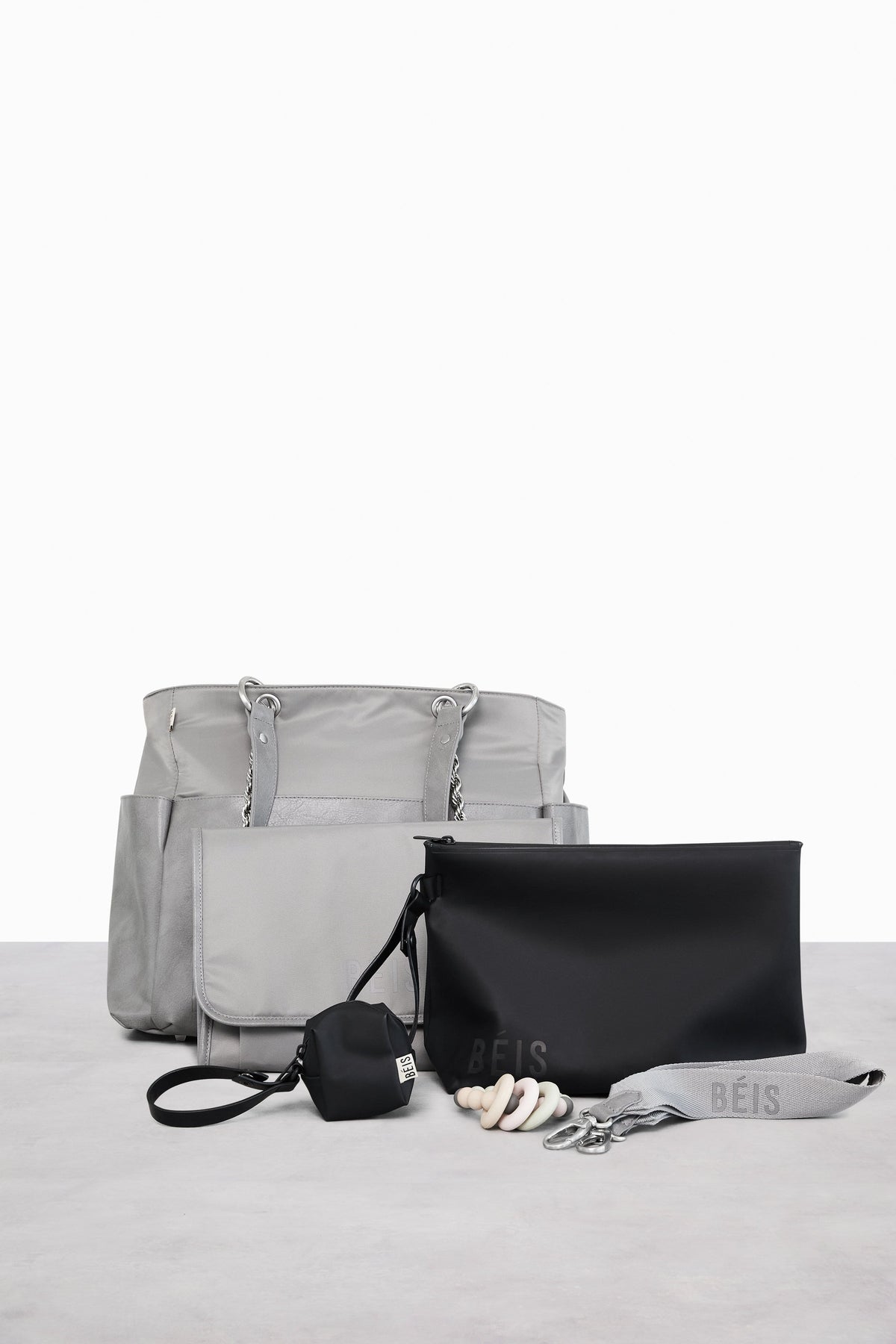The Diaper Bag in Grey - Image 4