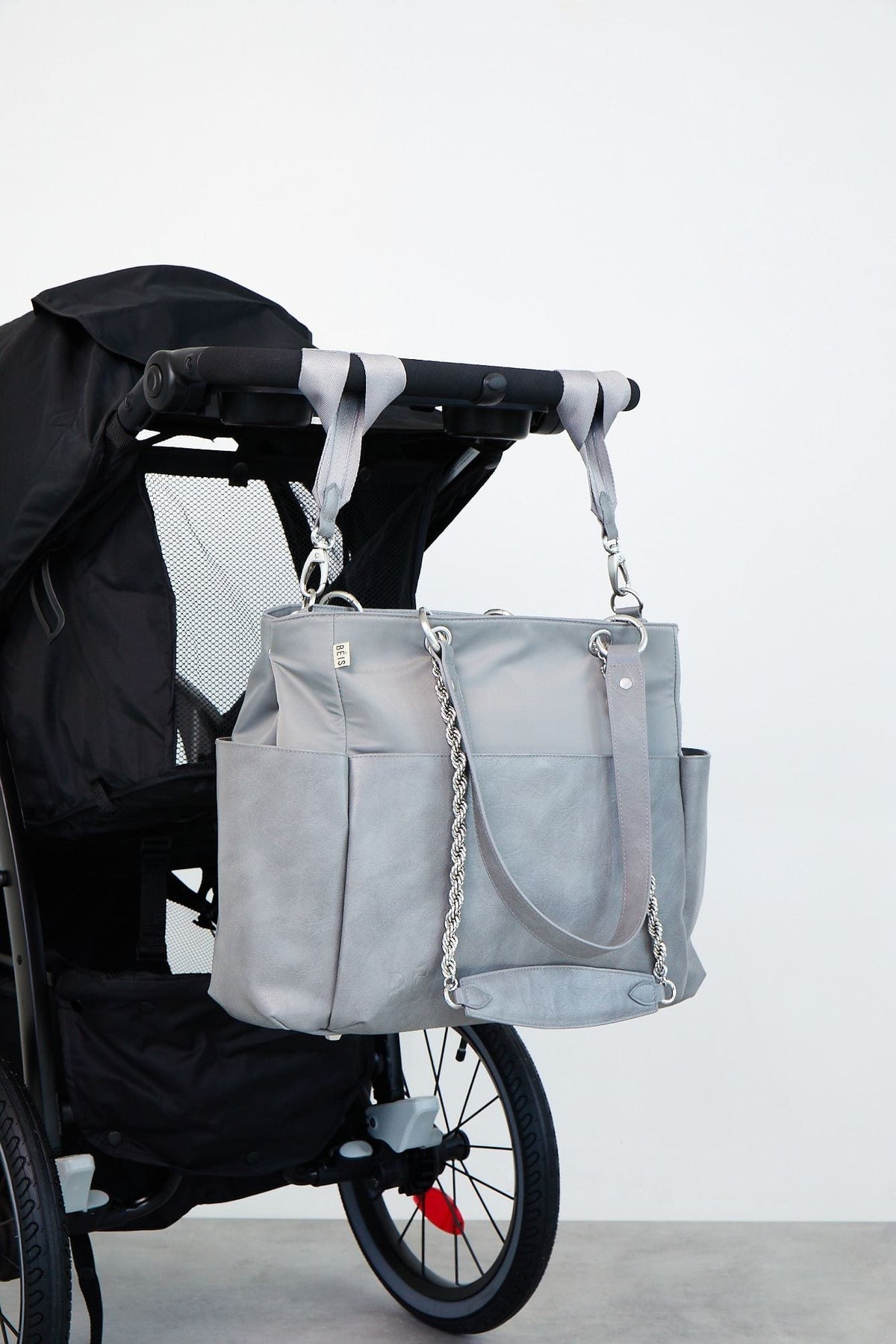 The Diaper Bag in Grey - Image 8