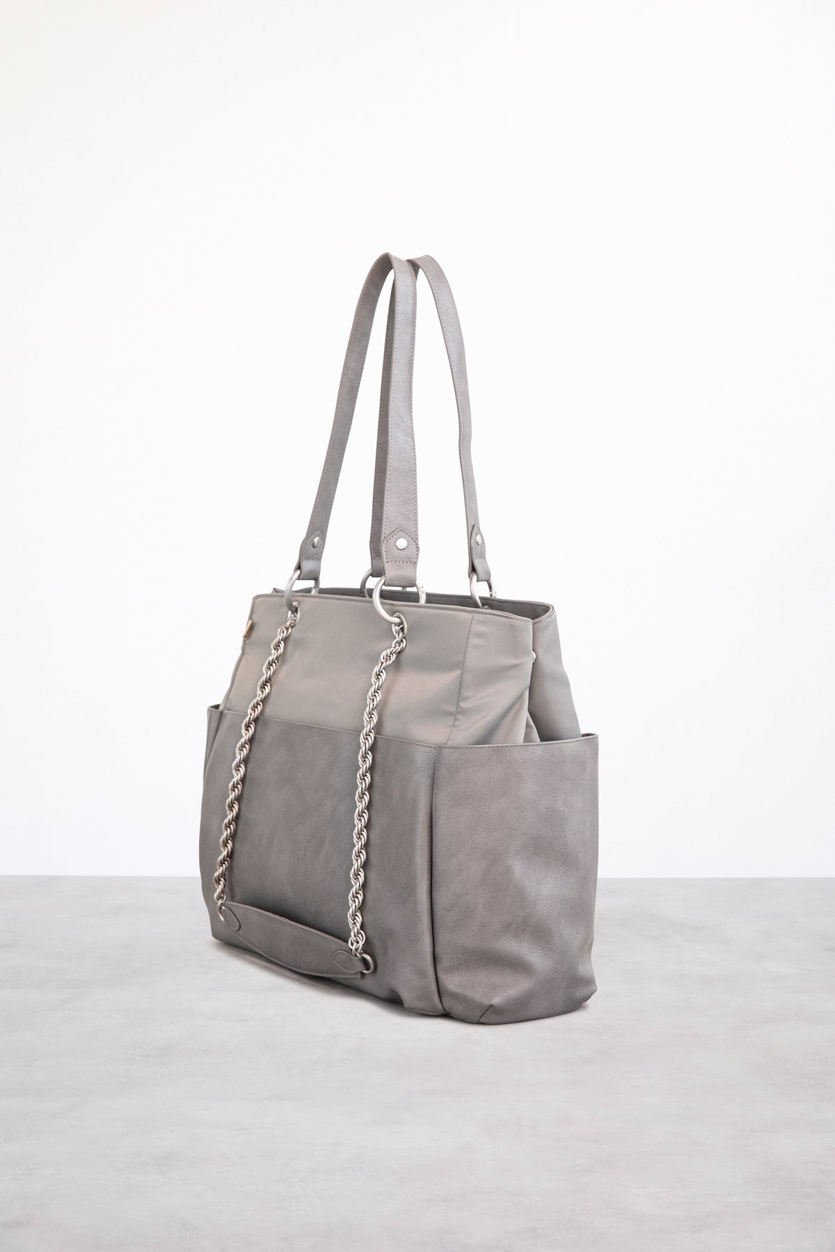 The Diaper Bag in Grey - Image 2