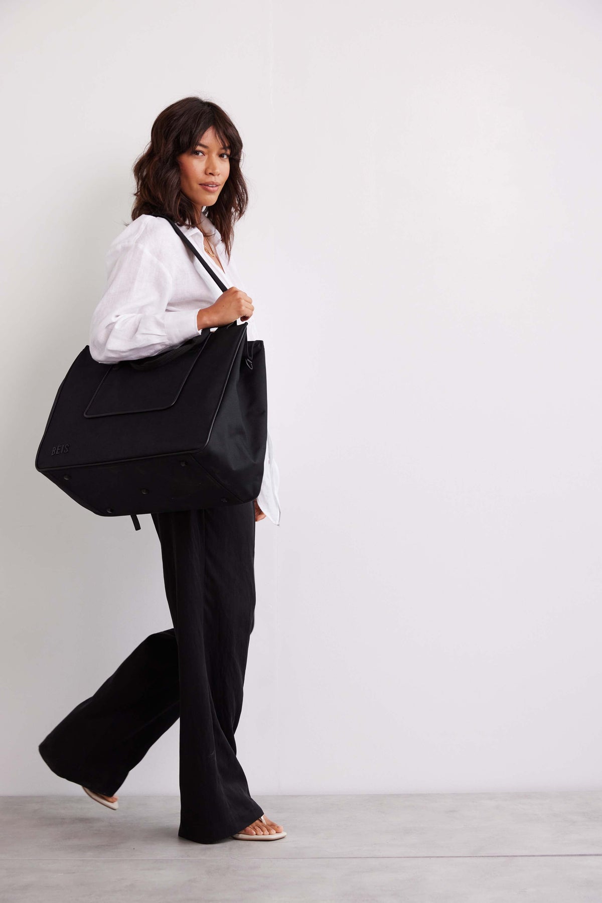 The East To West Tote in Black - Image 5