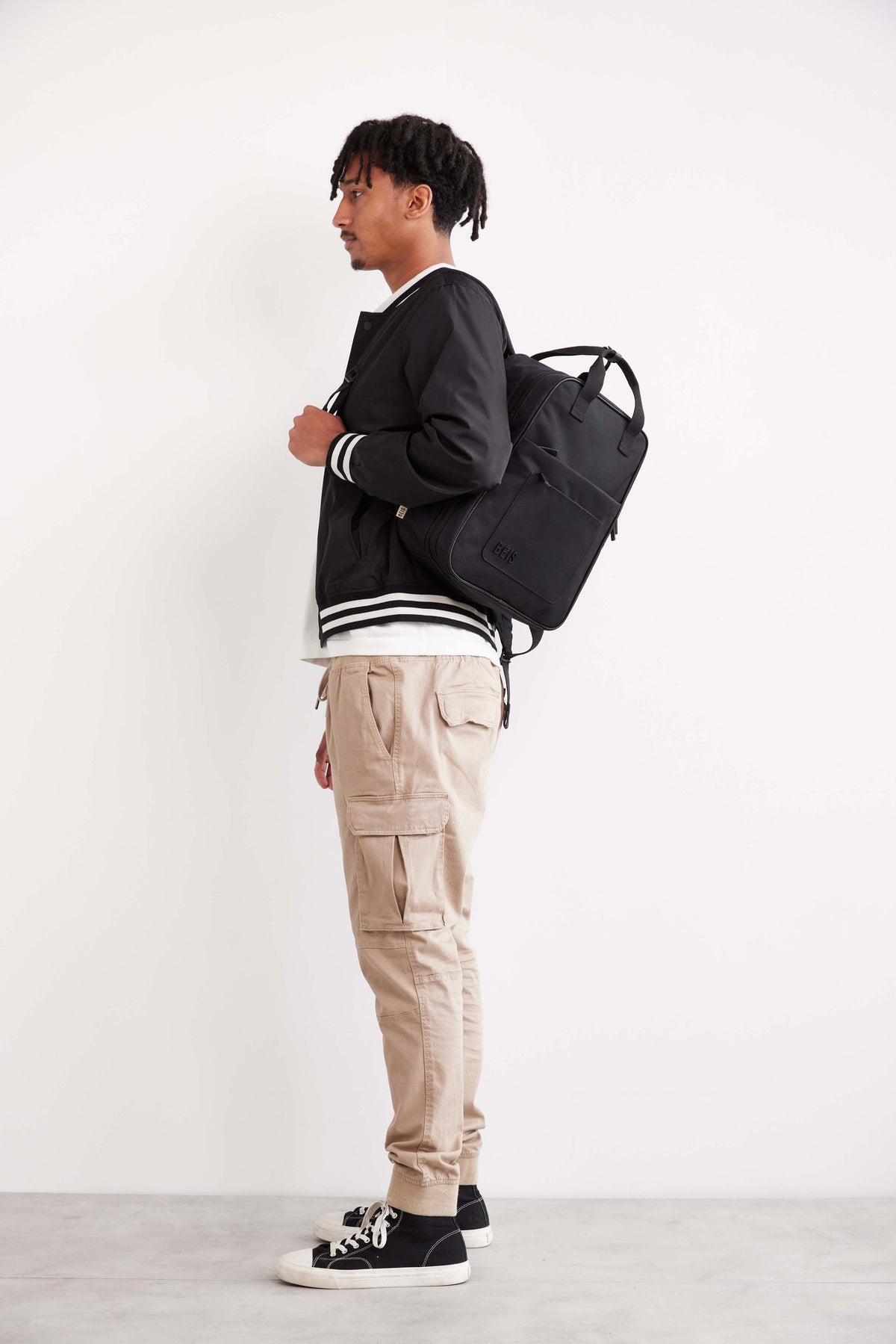 The Expandable Backpack in Black - Image 3