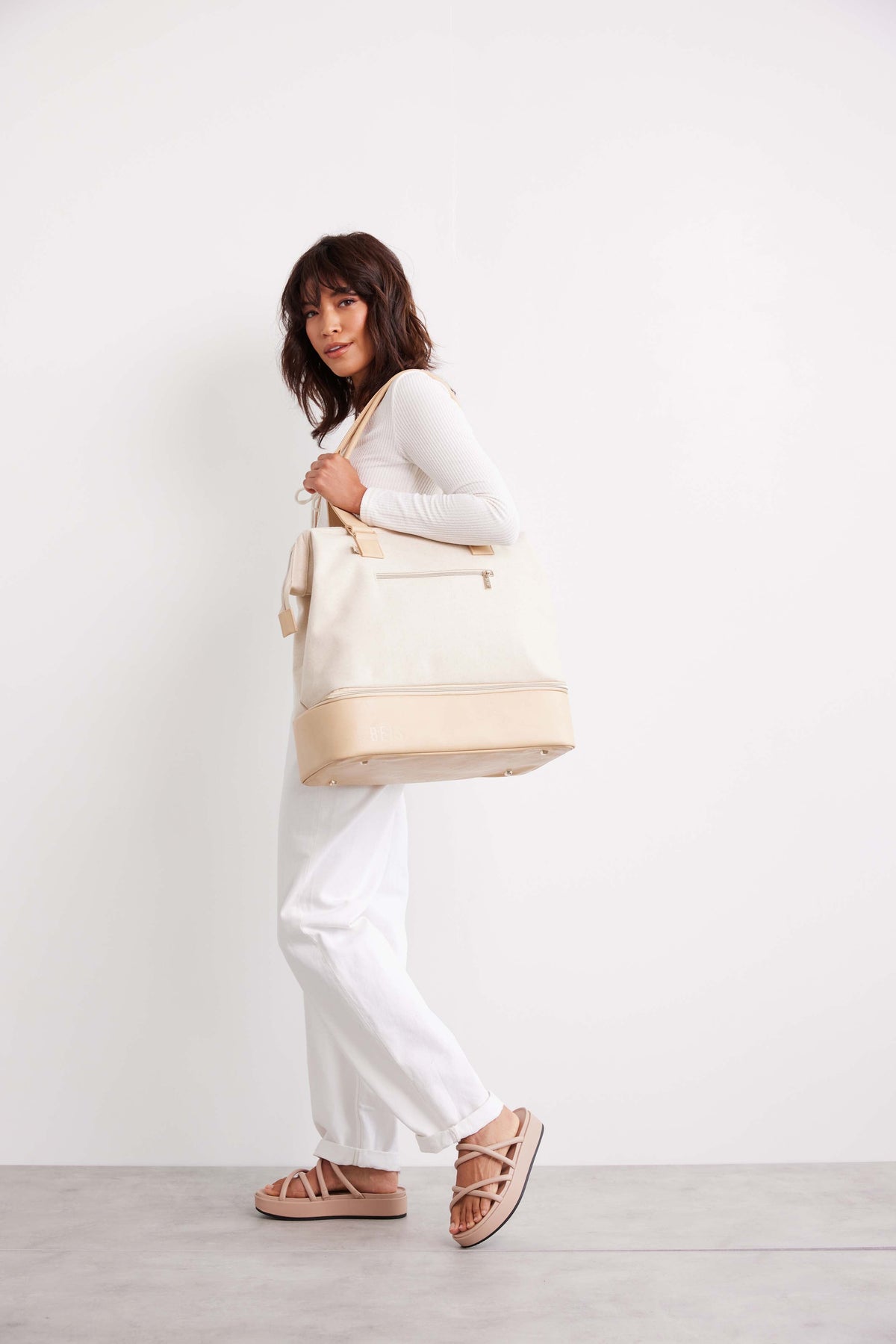 Resale The Mini Weekender in Beige - Image 5