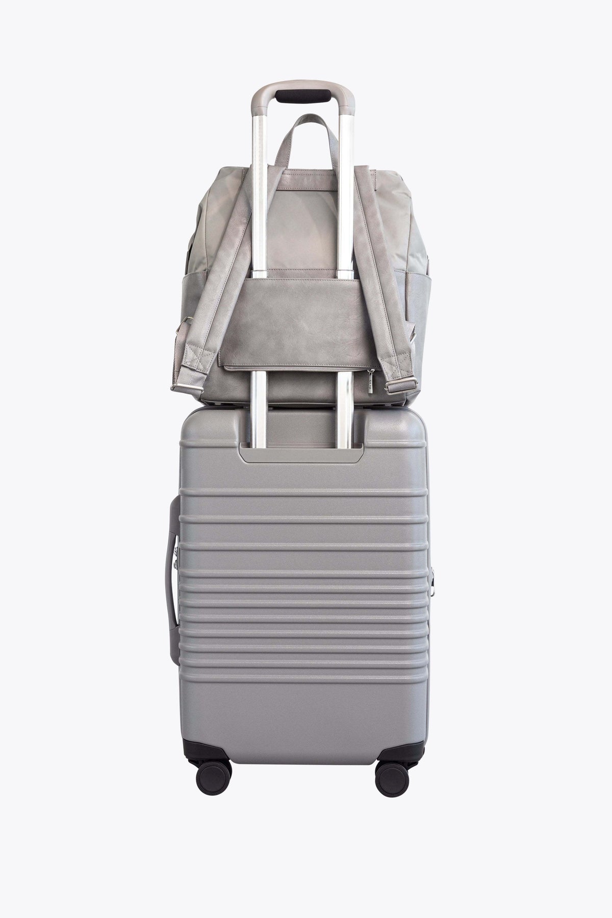 The Backpack Diaper Bag in Grey - Image 4