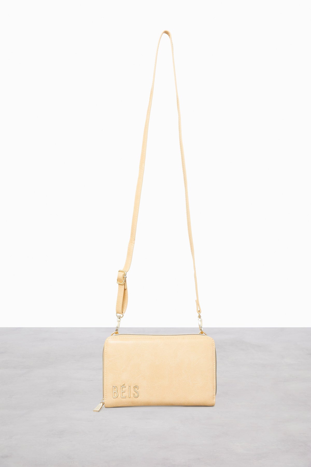 The Travel Wallet in Beige - Image 3