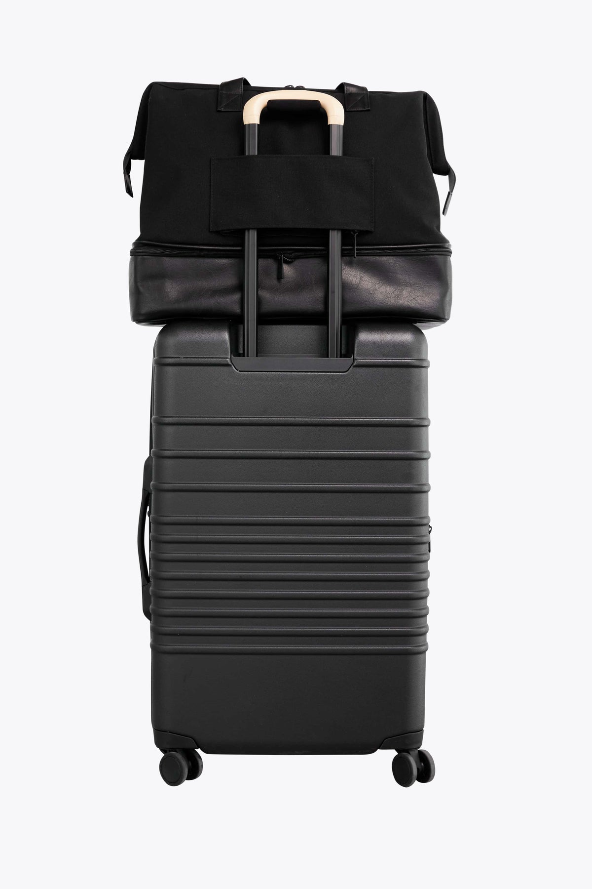 The Convertible Weekender in Black - Image 5