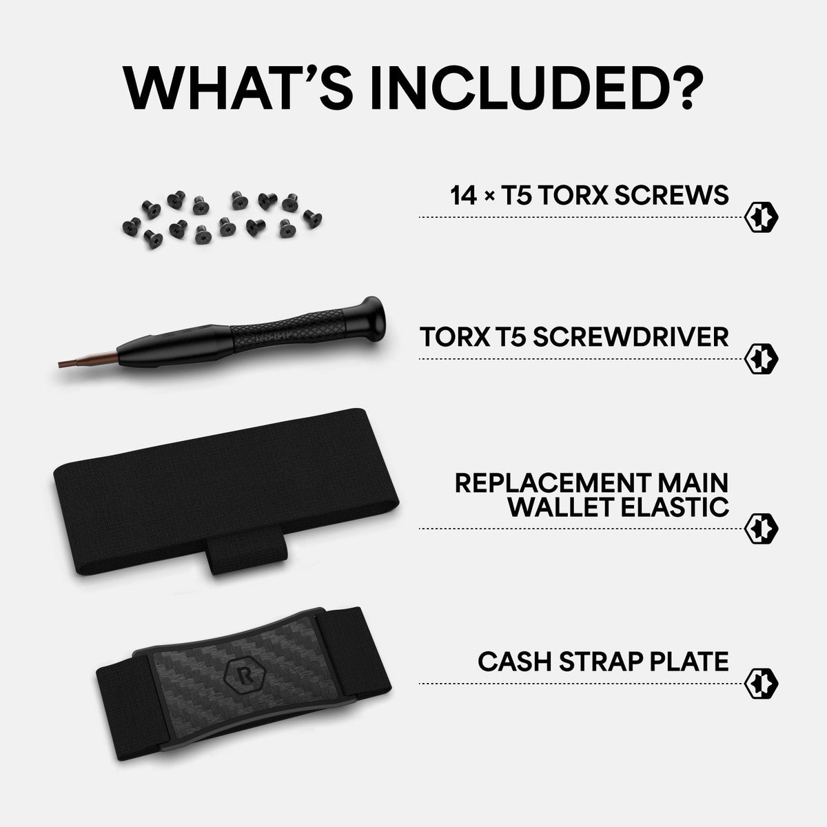 Cash Strap Kit - Carbon Fiber 3K - Image 2