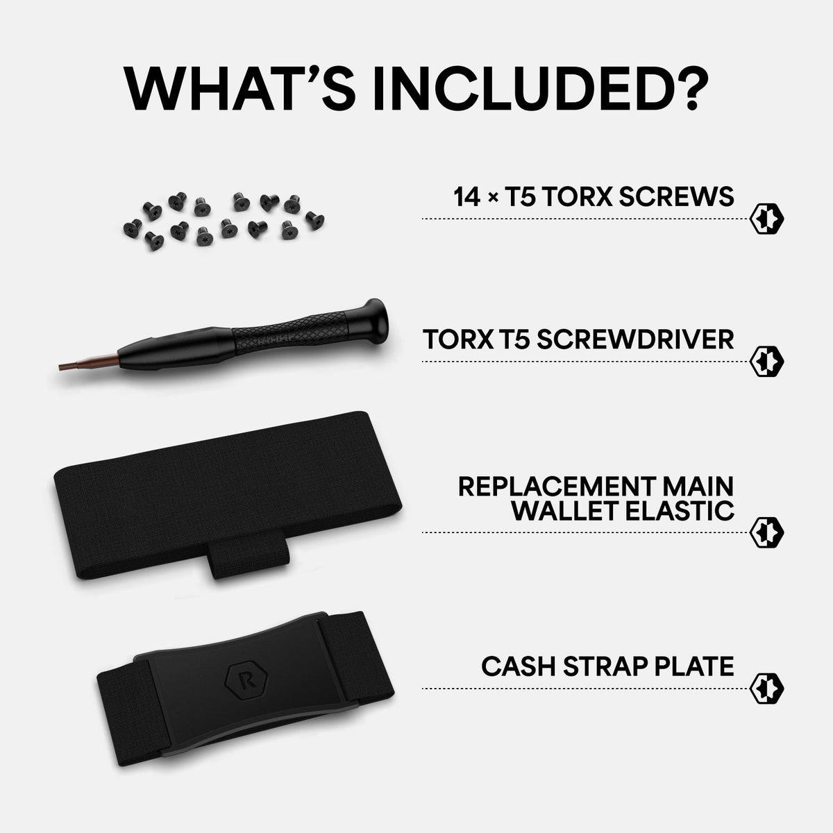 Cash Strap Kit - Black - Image 2