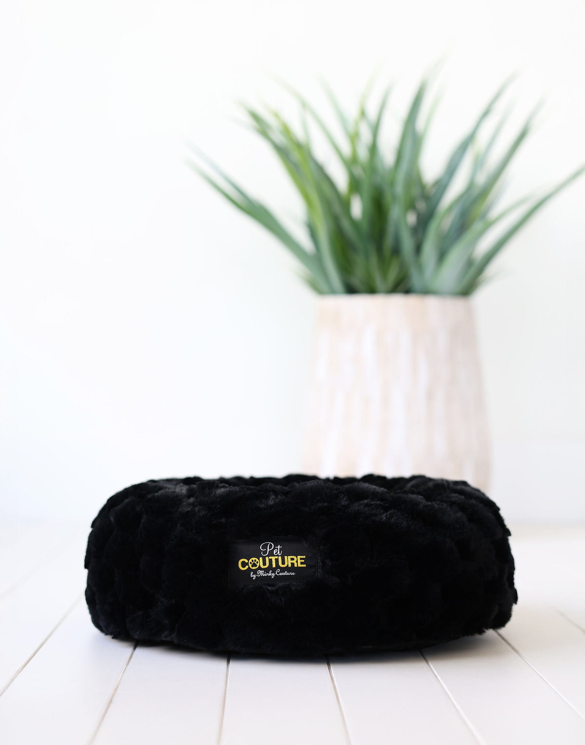 Black Crinkle Pet Bed COVER ONLY - Image 3