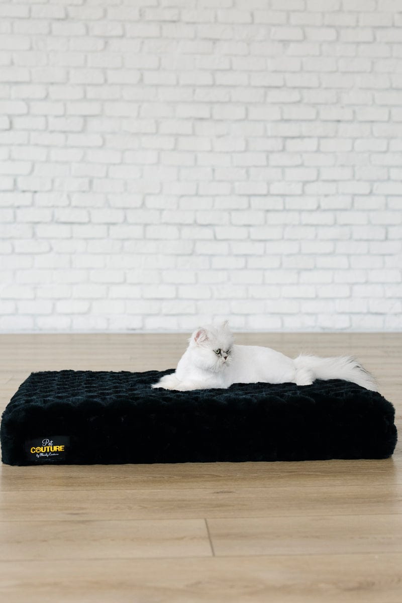Black Crinkle Pet Crate Pad - Image 3