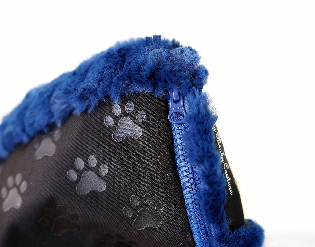 Blue Honeycomb Pet Crate Pad - Image 5