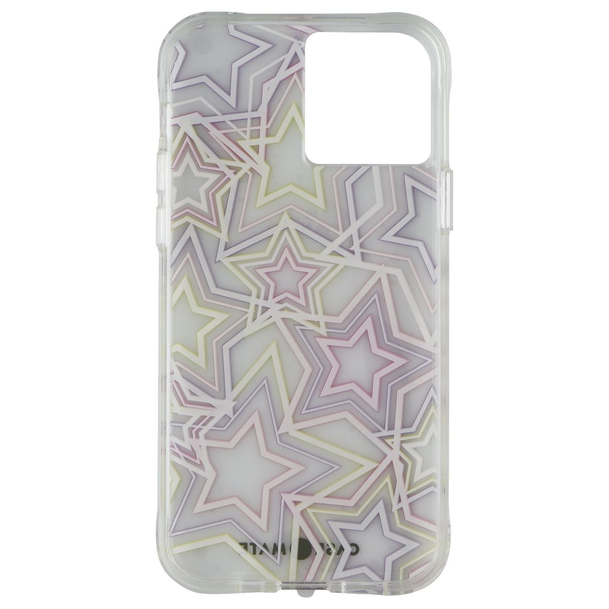 Case-Mate Hardshell Case for Apple iPhone 12 / iPhone 12 Pro - Neon Stars/Clear - New - Image 3