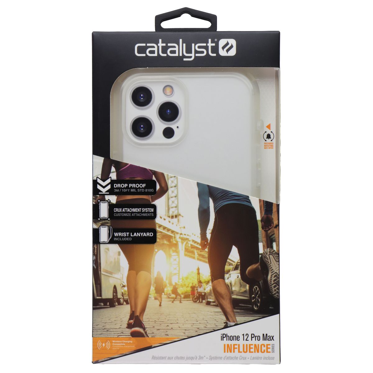 Catalyst Influence Series Case for Apple iPhone 12 Pro Max - Tactical Clear - New