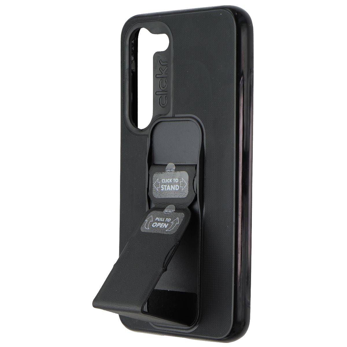 CLCKR Stand + Grip Series Case for Samsung Galaxy S23 - Black - New