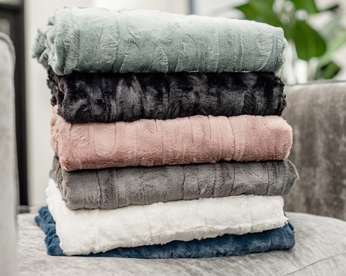 Sorbet Charcoal Blanket - Image 6