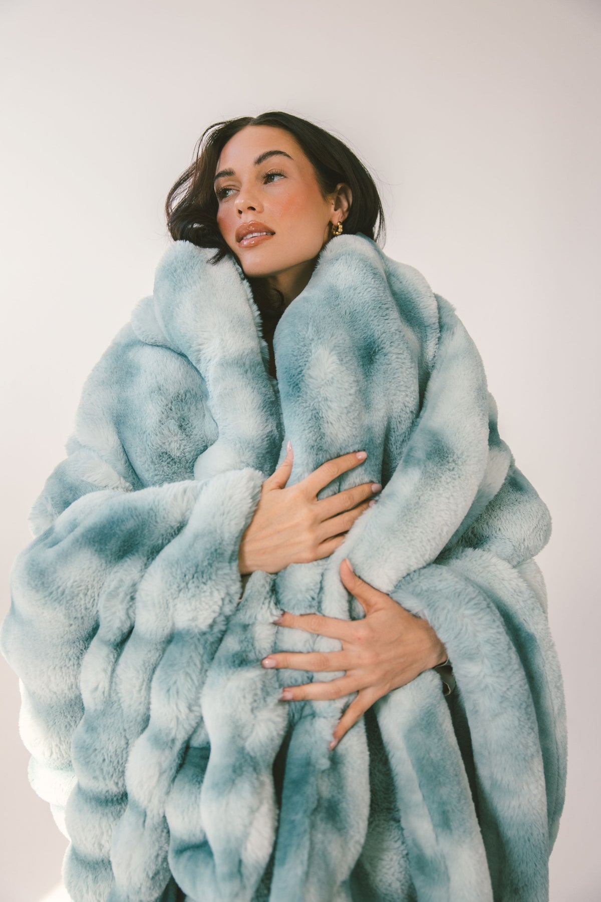 Extreme Ultra Cloud Smoke Blue Blanket