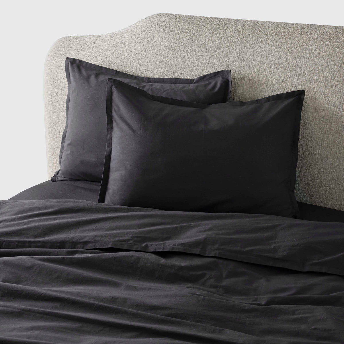 Stonewashed Organic Cotton Percale Duvet Cover - Image 58