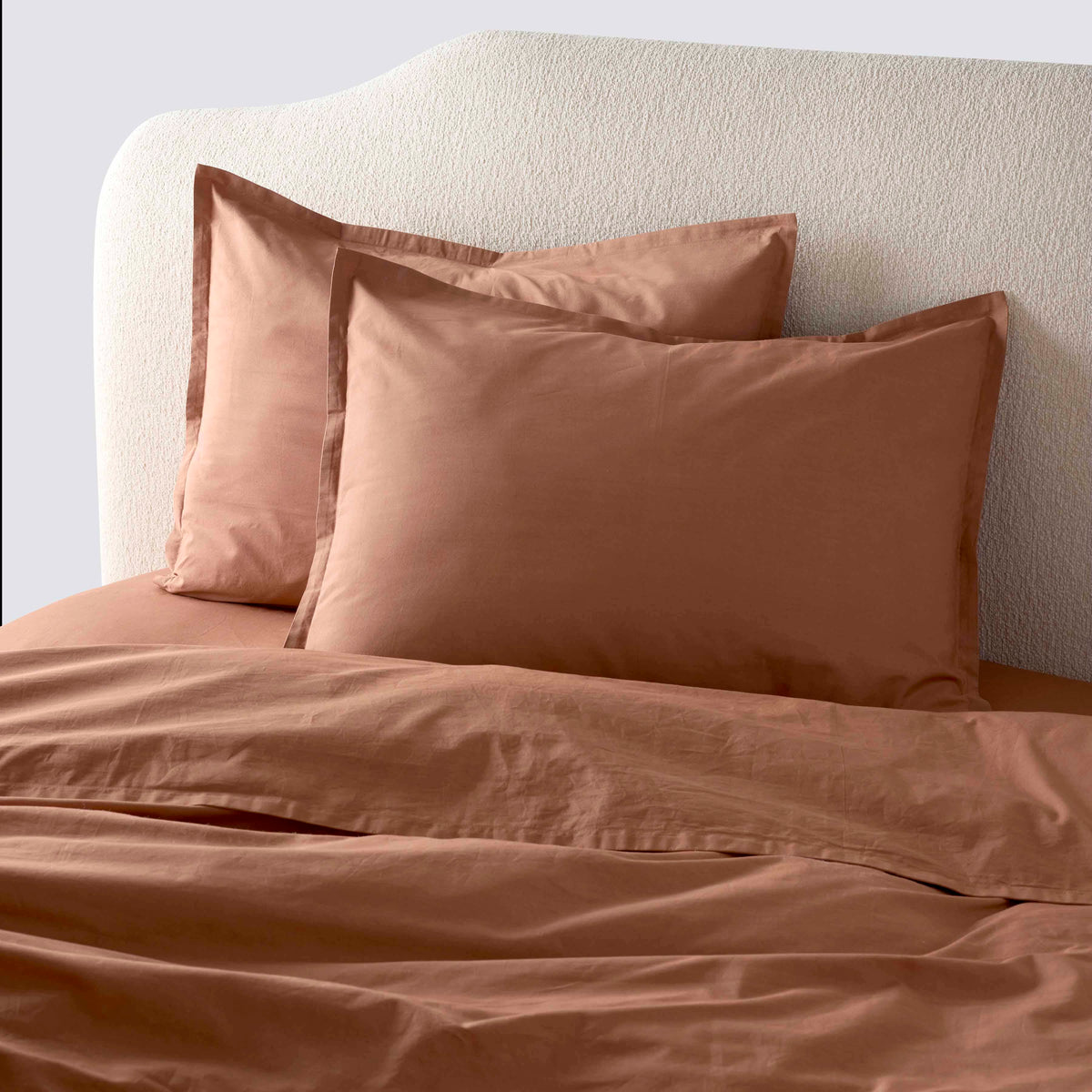 Stonewashed Organic Cotton Percale Duvet Cover - Image 2