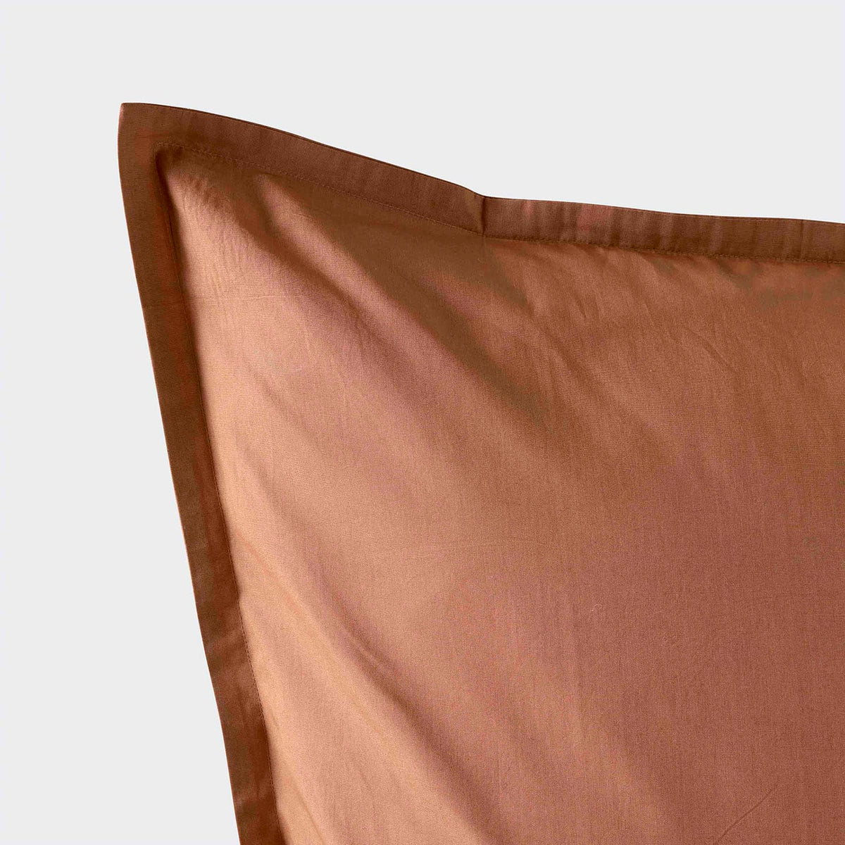 Stonewashed Organic Cotton Percale Euro Shams - Image 2