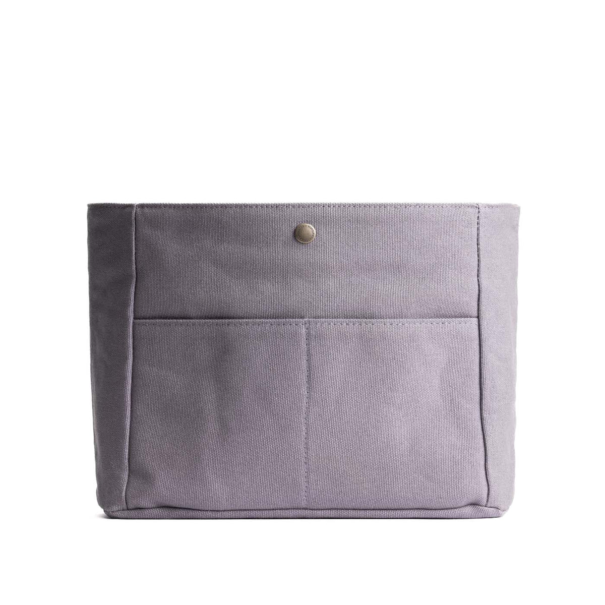 Canvas Purse Organizer - Gray / Classic / Medium