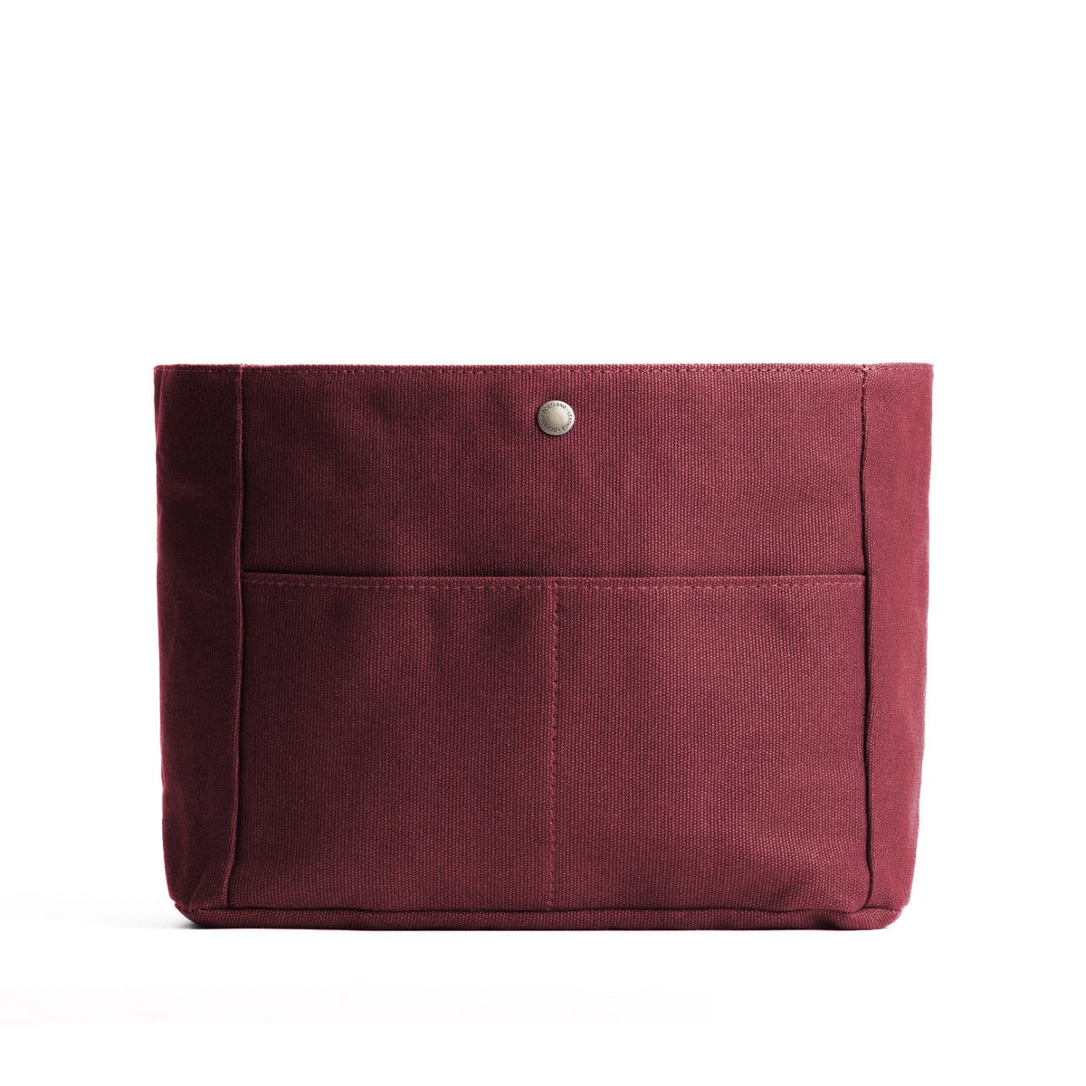 Canvas Purse Organizer - Maroon / Classic / Medium