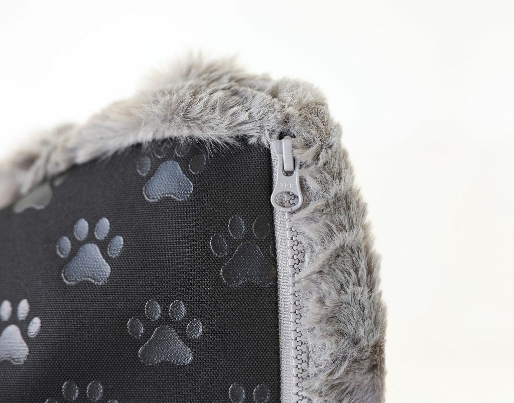 Charcoal Plume Pet Crate Pad - Image 4