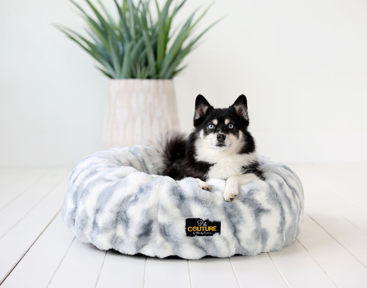 Cloudy Day Blue Pet Bed COVER ONLY - Image 2