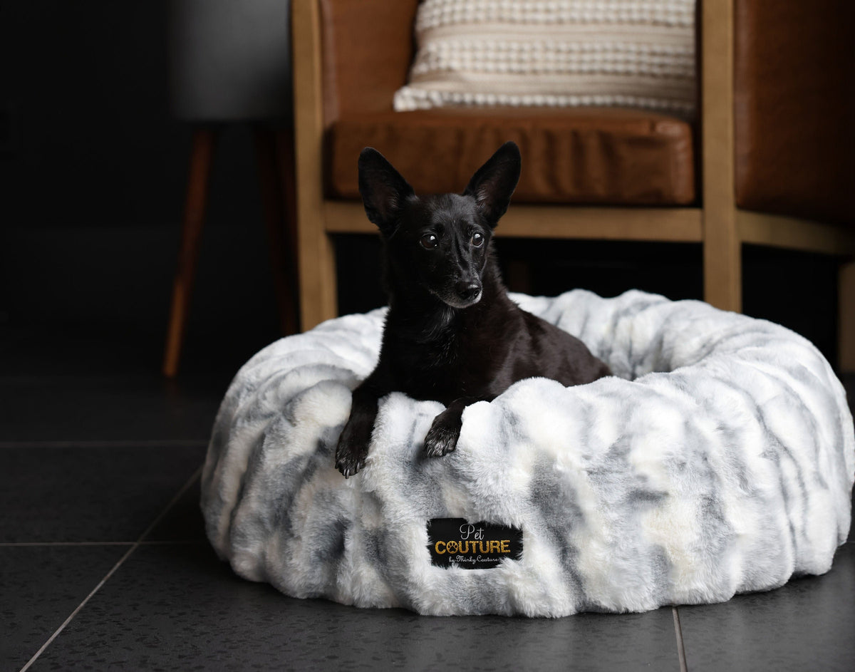 Cloudy Day Blue Pet Bed COVER ONLY - Image 3
