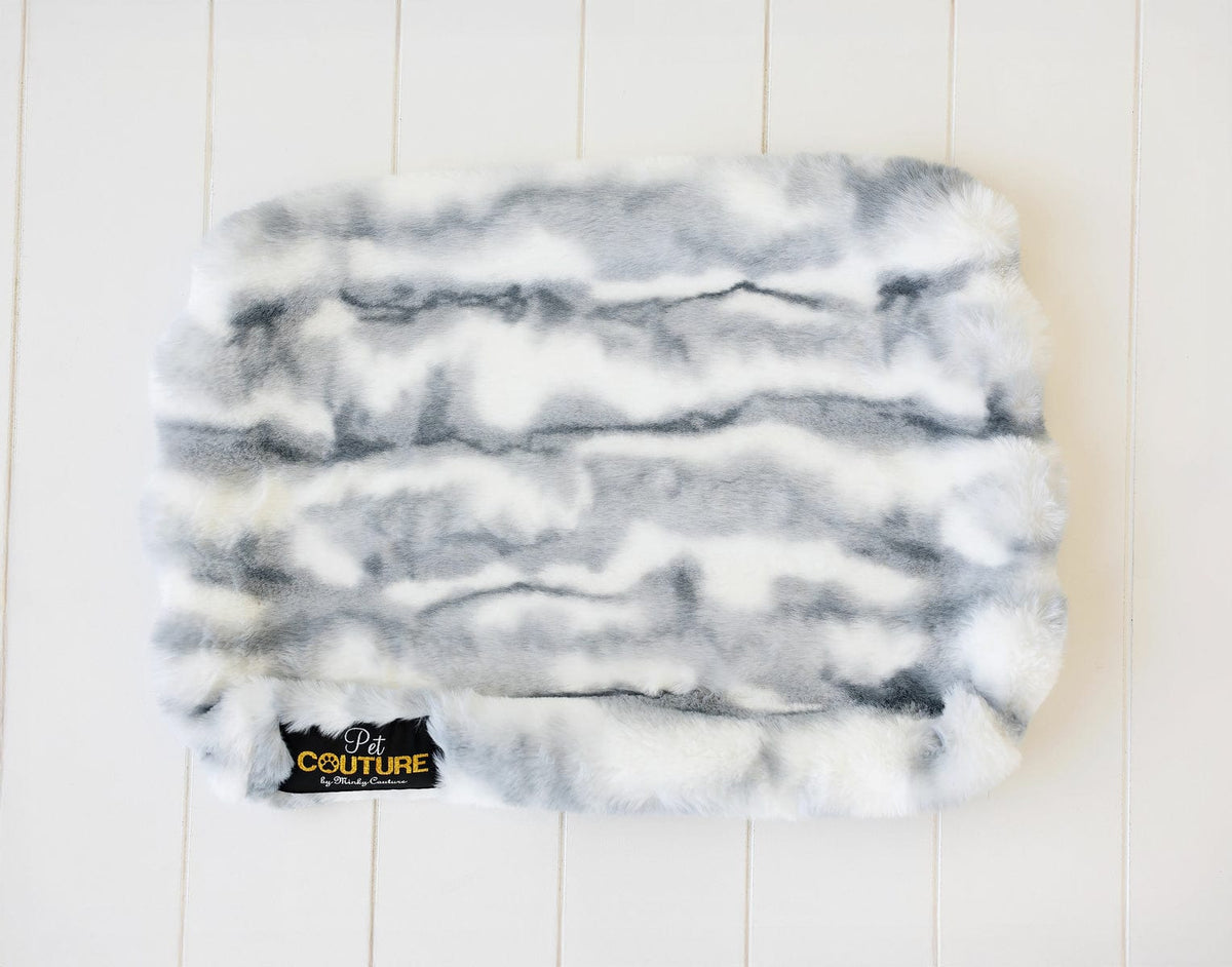 Cloudy Day Blue Pet Crate Pad COVER ONLY - Image 2